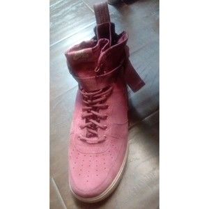 Size 11.5 - Nike Air Force 1 SF Mid Force Is Female Vintage Wine Women's
